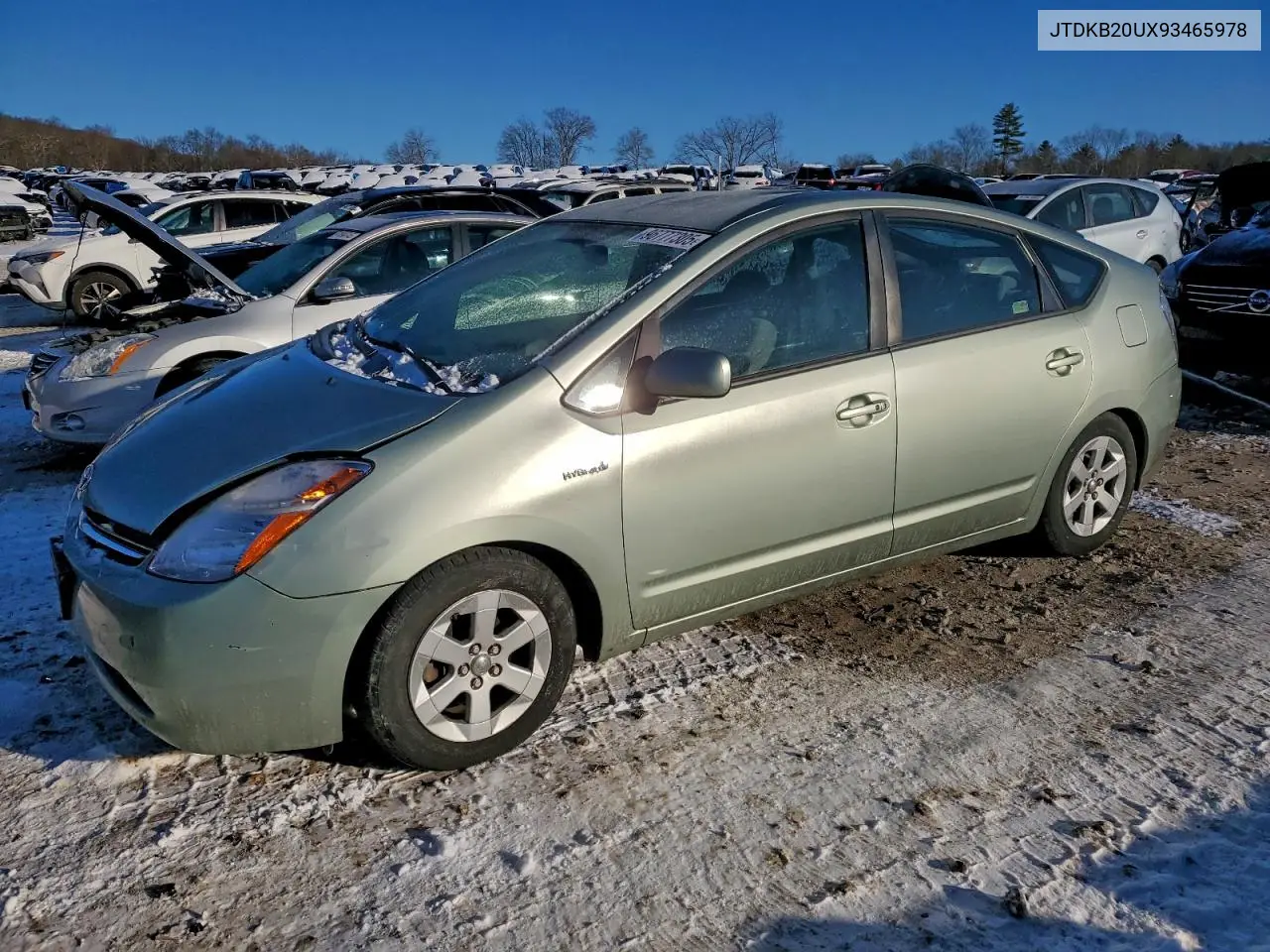 JTDKB20UX93465978 2009 Toyota Prius