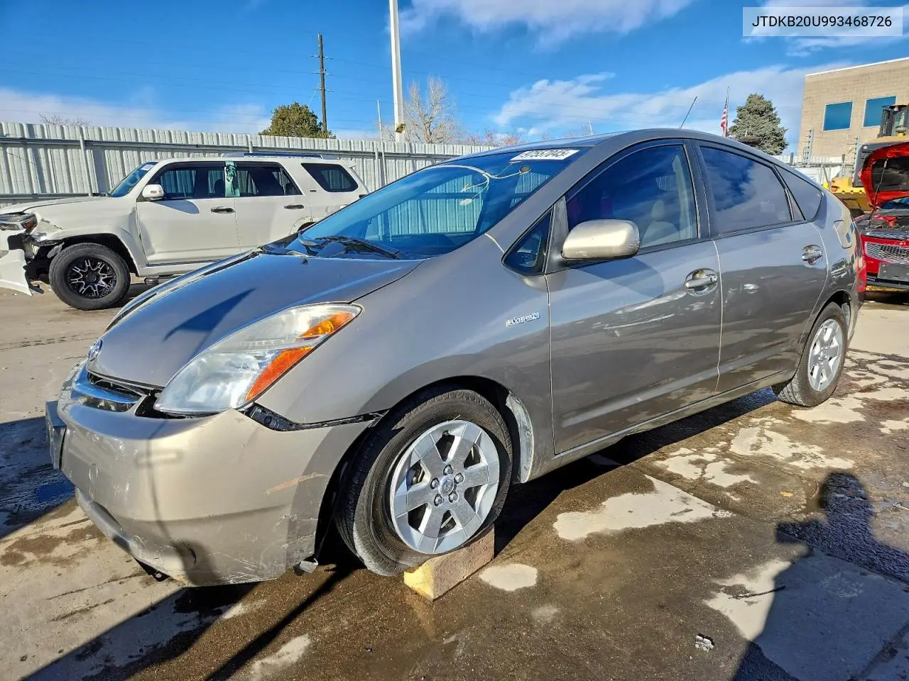 JTDKB20U993468726 2009 Toyota Prius