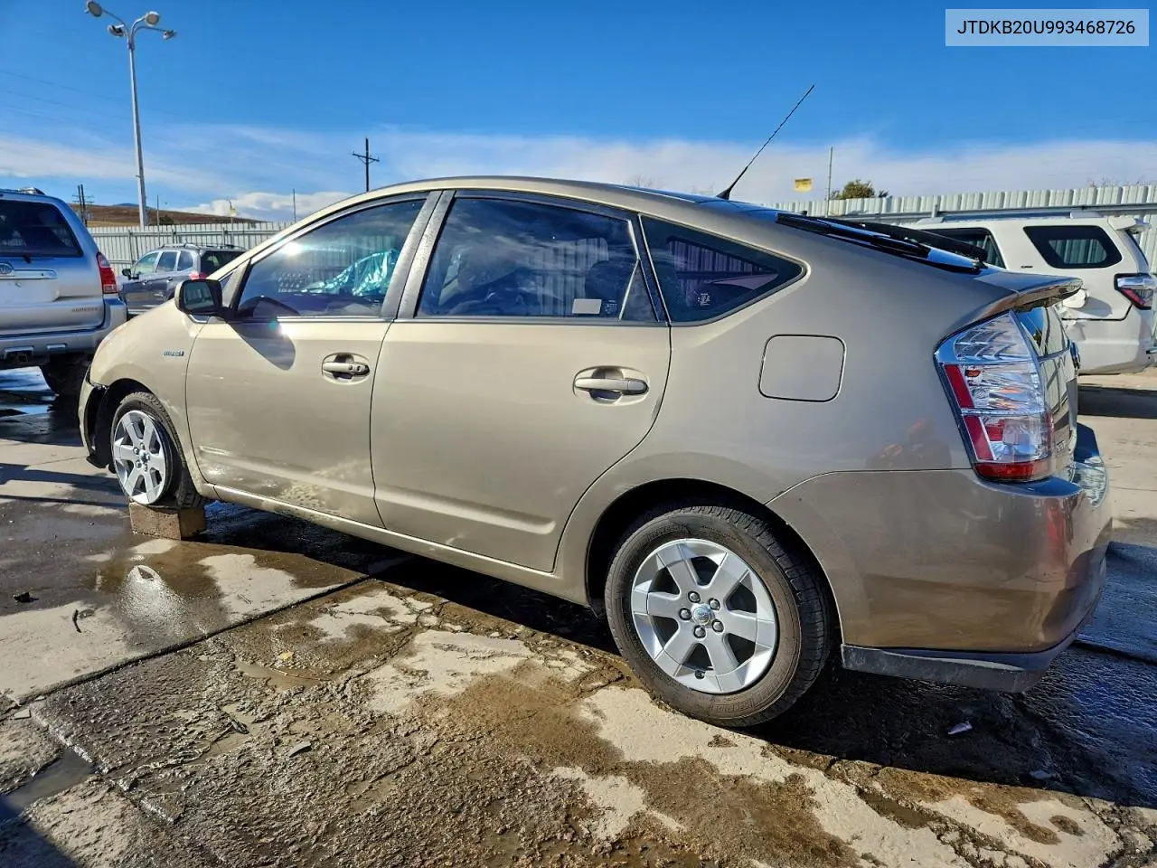 JTDKB20U993468726 2009 Toyota Prius