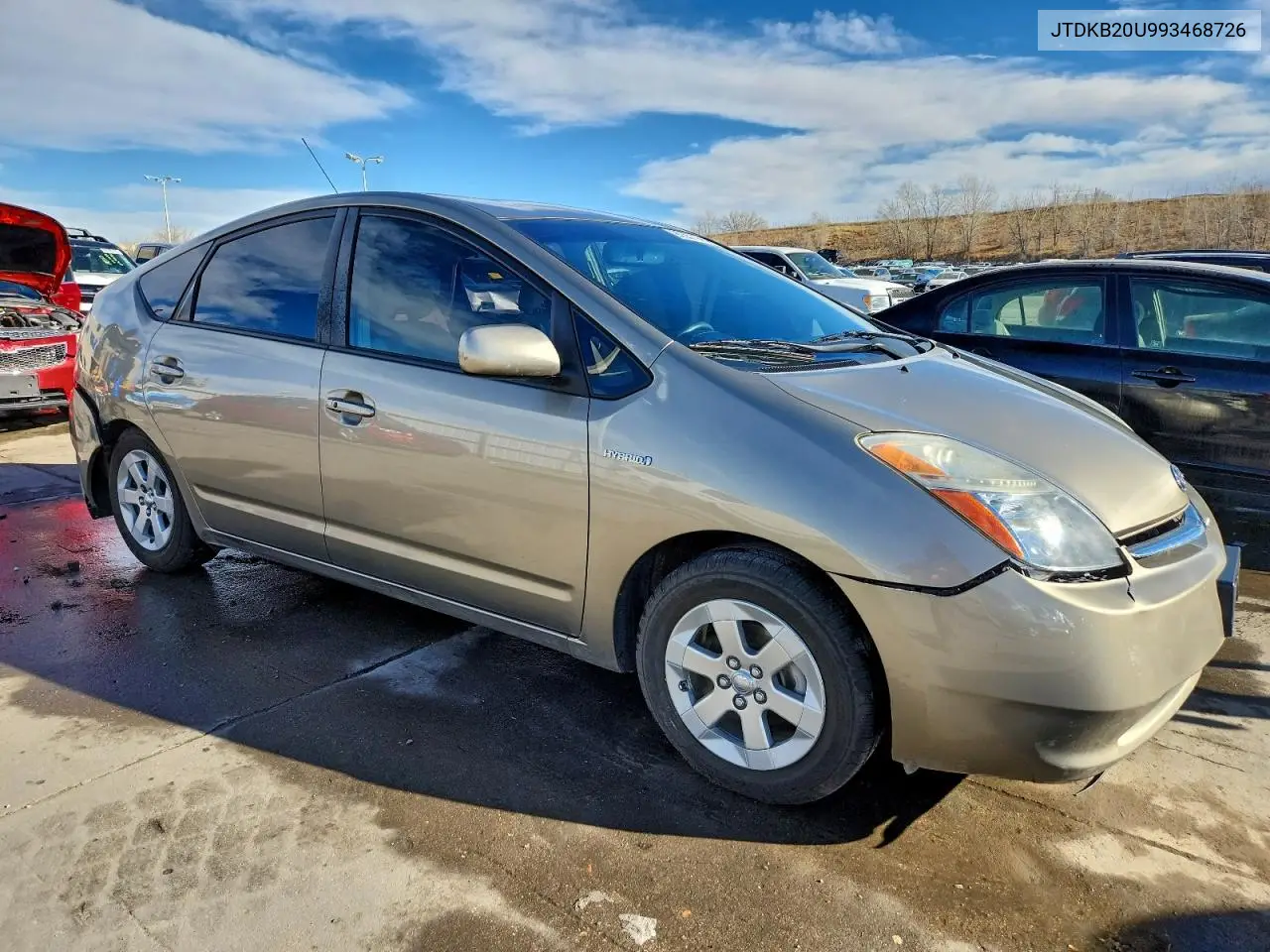 JTDKB20U993468726 2009 Toyota Prius