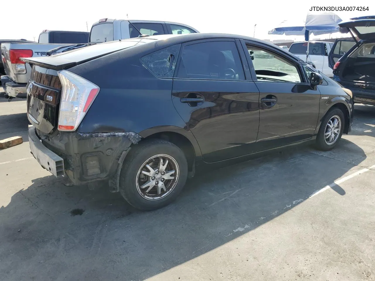 2010 Toyota Prius VIN: JTDKN3DU3A0074264 Lot: 70023194