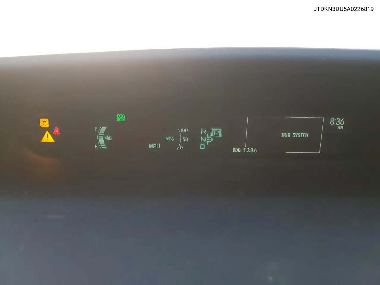 JTDKN3DU5A0226819 2010 Toyota Prius