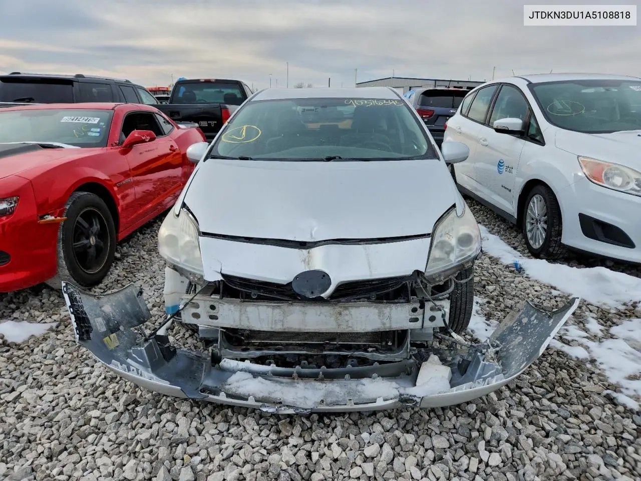 JTDKN3DU1A5108818 2010 Toyota Prius