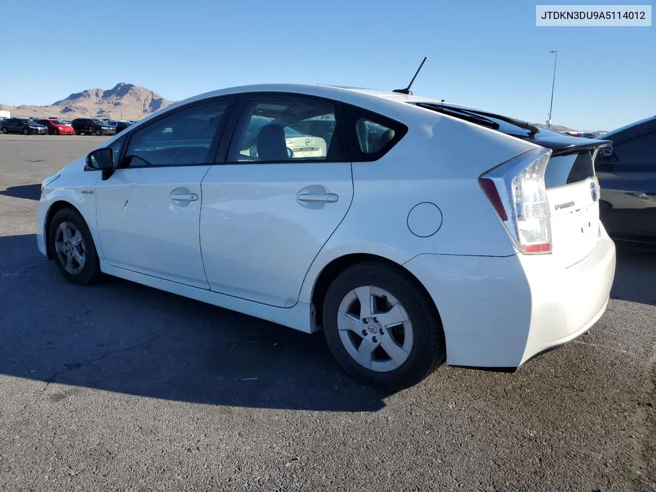 JTDKN3DU9A5114012 2010 Toyota Prius