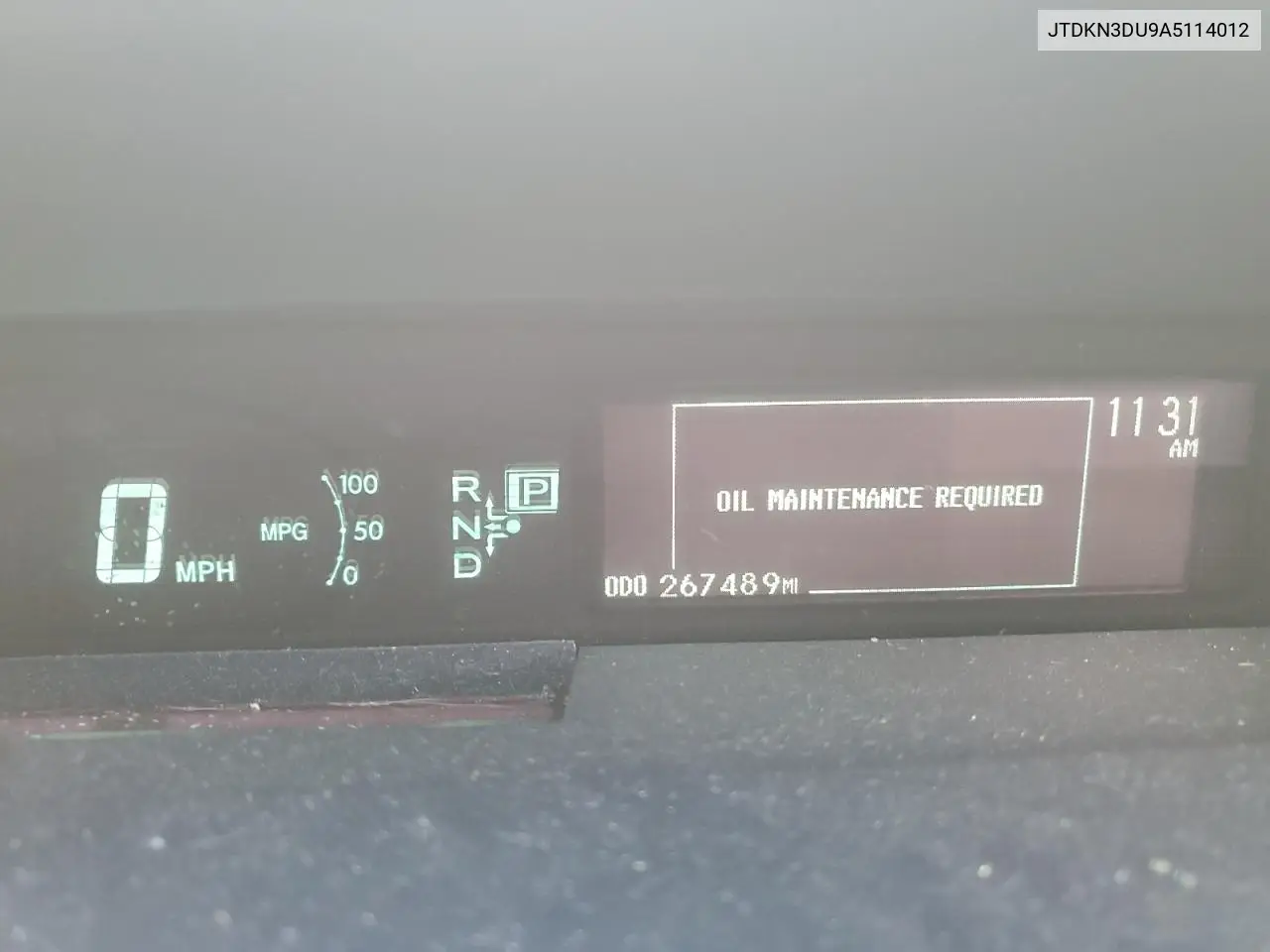 JTDKN3DU9A5114012 2010 Toyota Prius