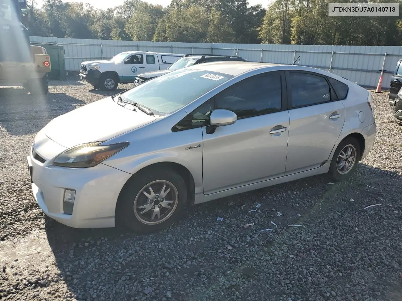 JTDKN3DU7A0140718 2010 Toyota Prius