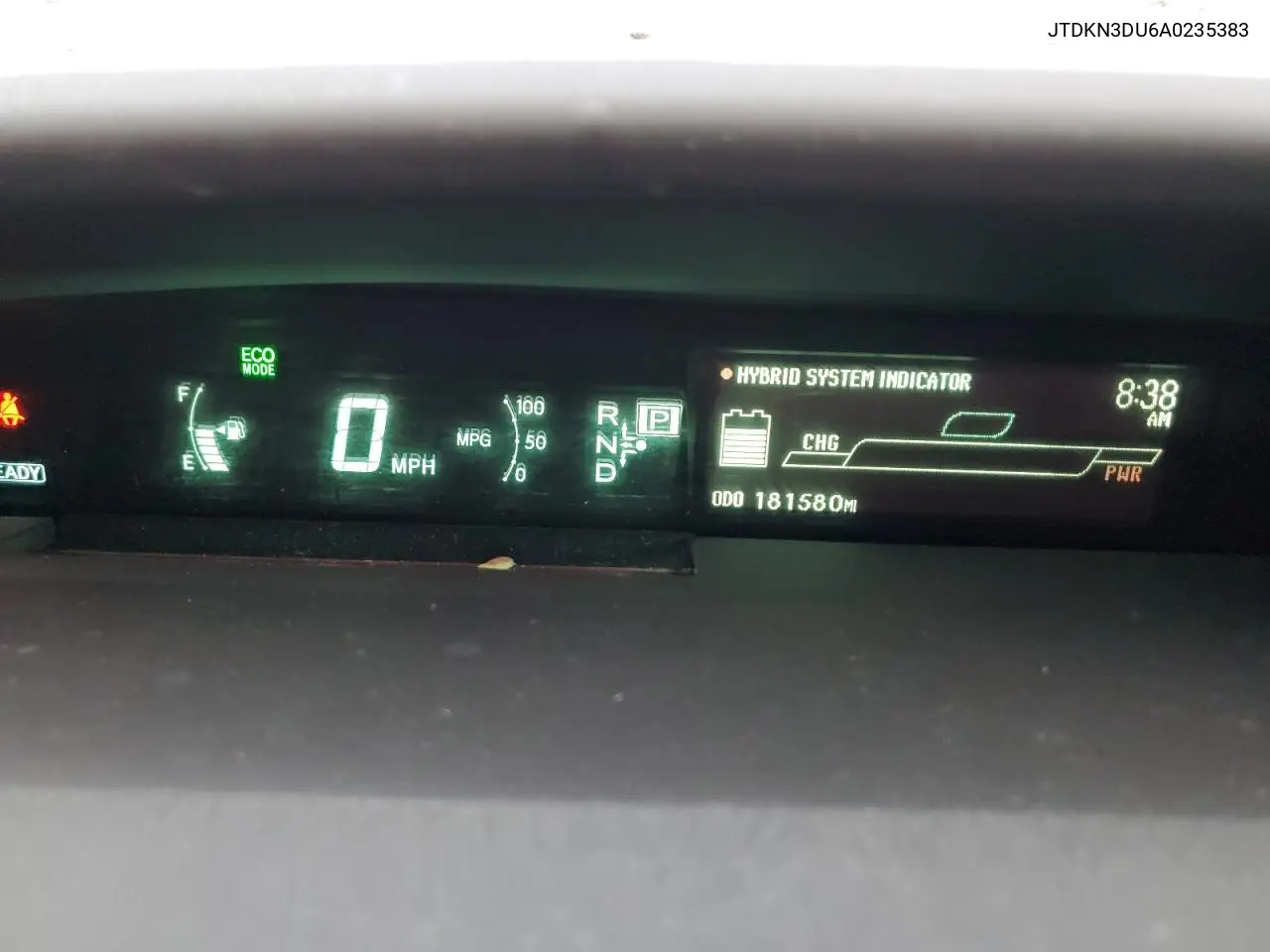 JTDKN3DU6A0235383 2010 Toyota Prius