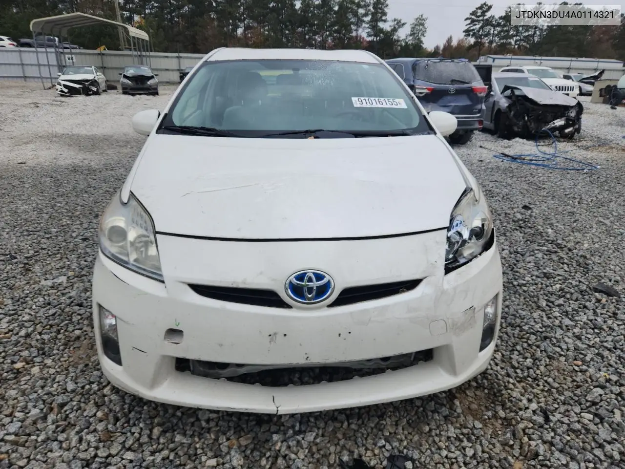 JTDKN3DU4A0114321 2010 Toyota Prius
