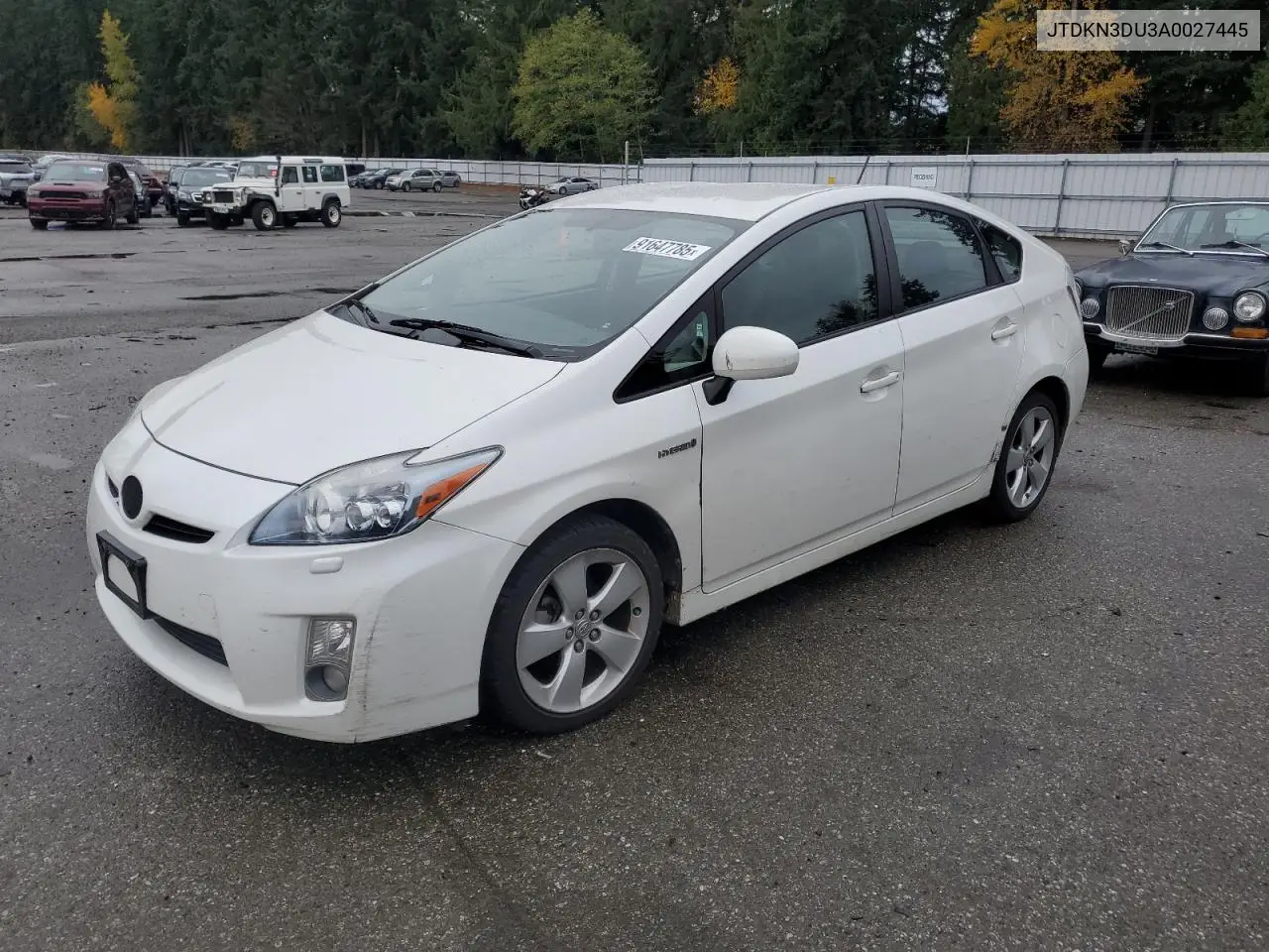 JTDKN3DU3A0027445 2010 Toyota Prius