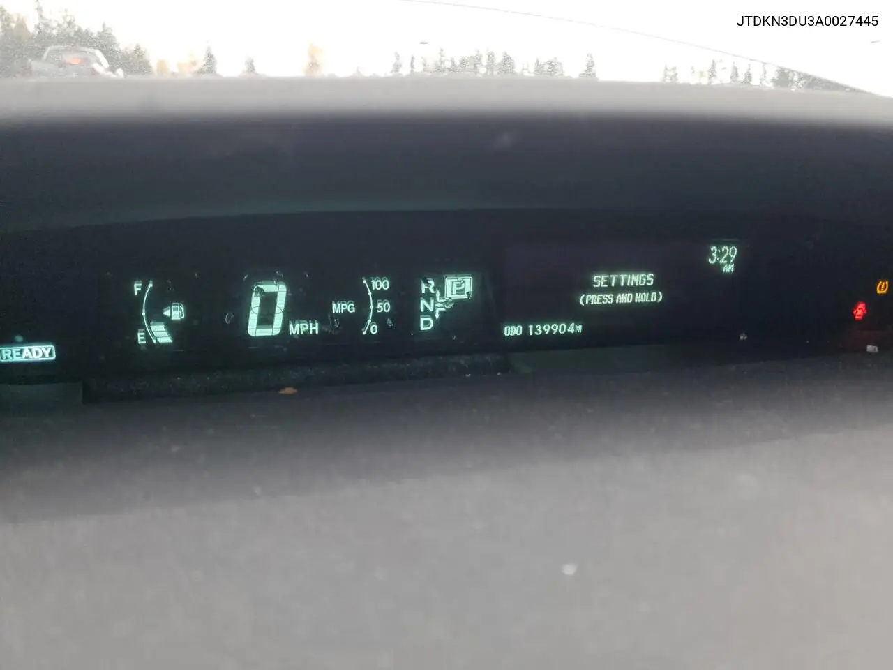 JTDKN3DU3A0027445 2010 Toyota Prius