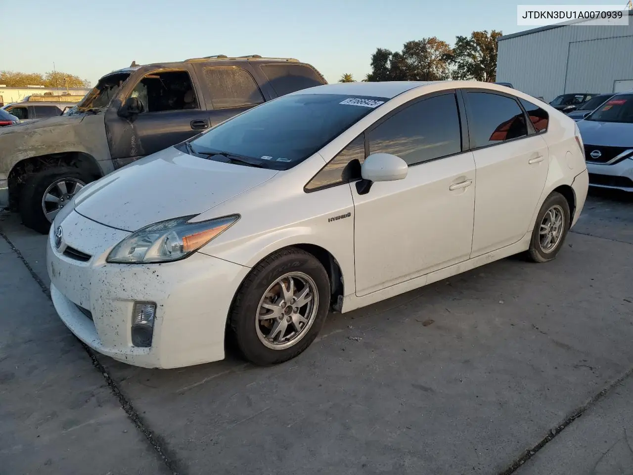 JTDKN3DU1A0070939 2010 Toyota Prius