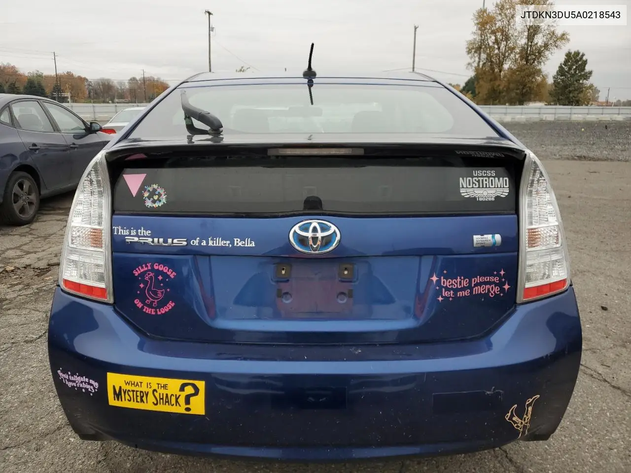 JTDKN3DU5A0218543 2010 Toyota Prius
