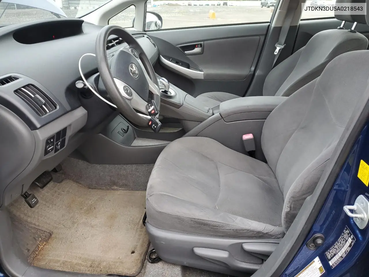 JTDKN3DU5A0218543 2010 Toyota Prius