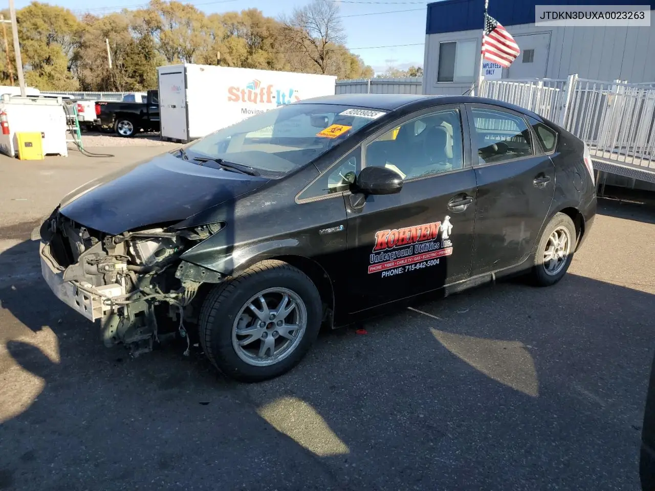 JTDKN3DUXA0023263 2010 Toyota Prius