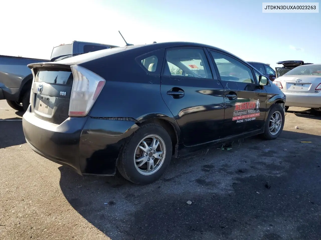 JTDKN3DUXA0023263 2010 Toyota Prius