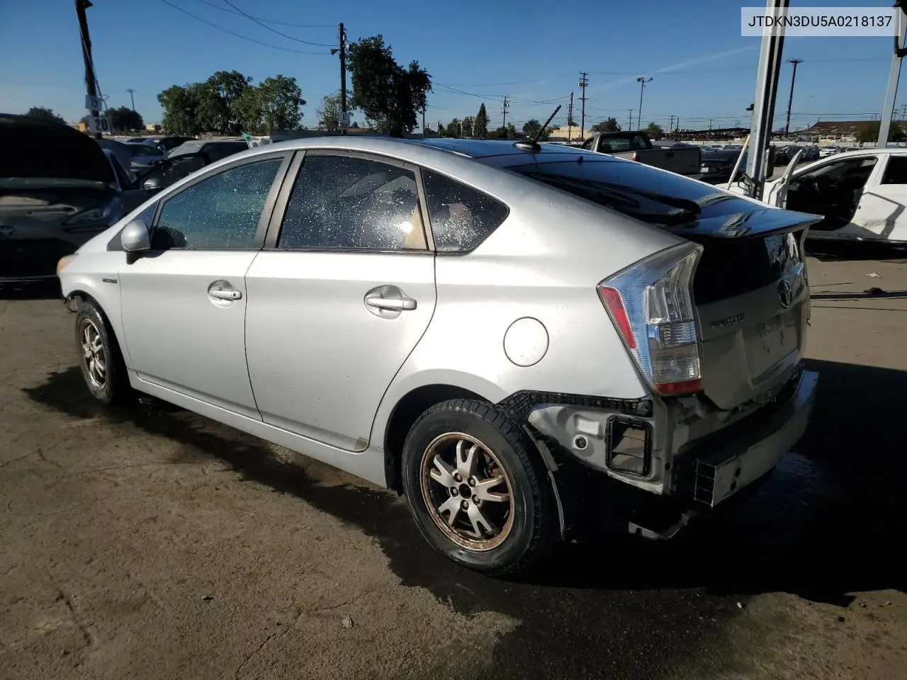JTDKN3DU5A0218137 2010 Toyota Prius