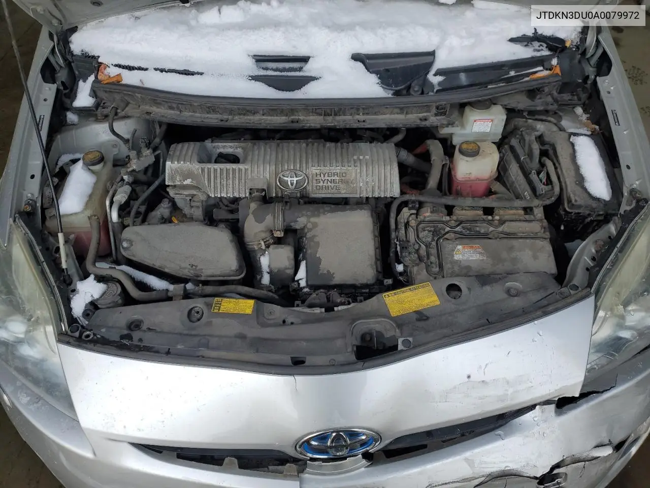 JTDKN3DU0A0079972 2010 Toyota Prius