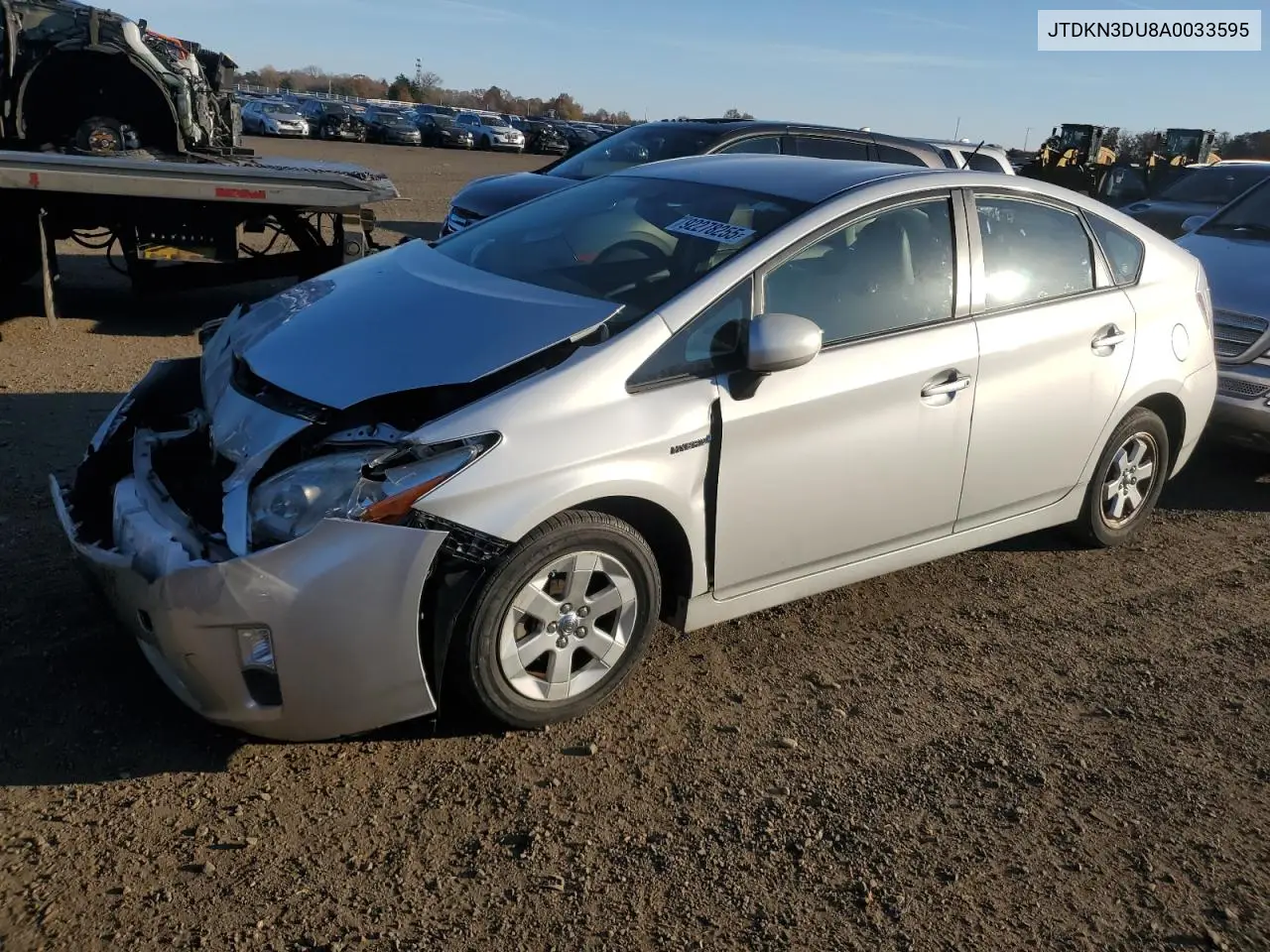 JTDKN3DU8A0033595 2010 Toyota Prius