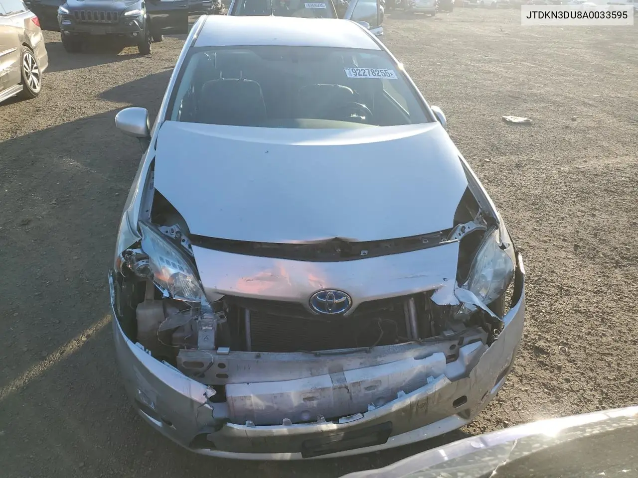 JTDKN3DU8A0033595 2010 Toyota Prius