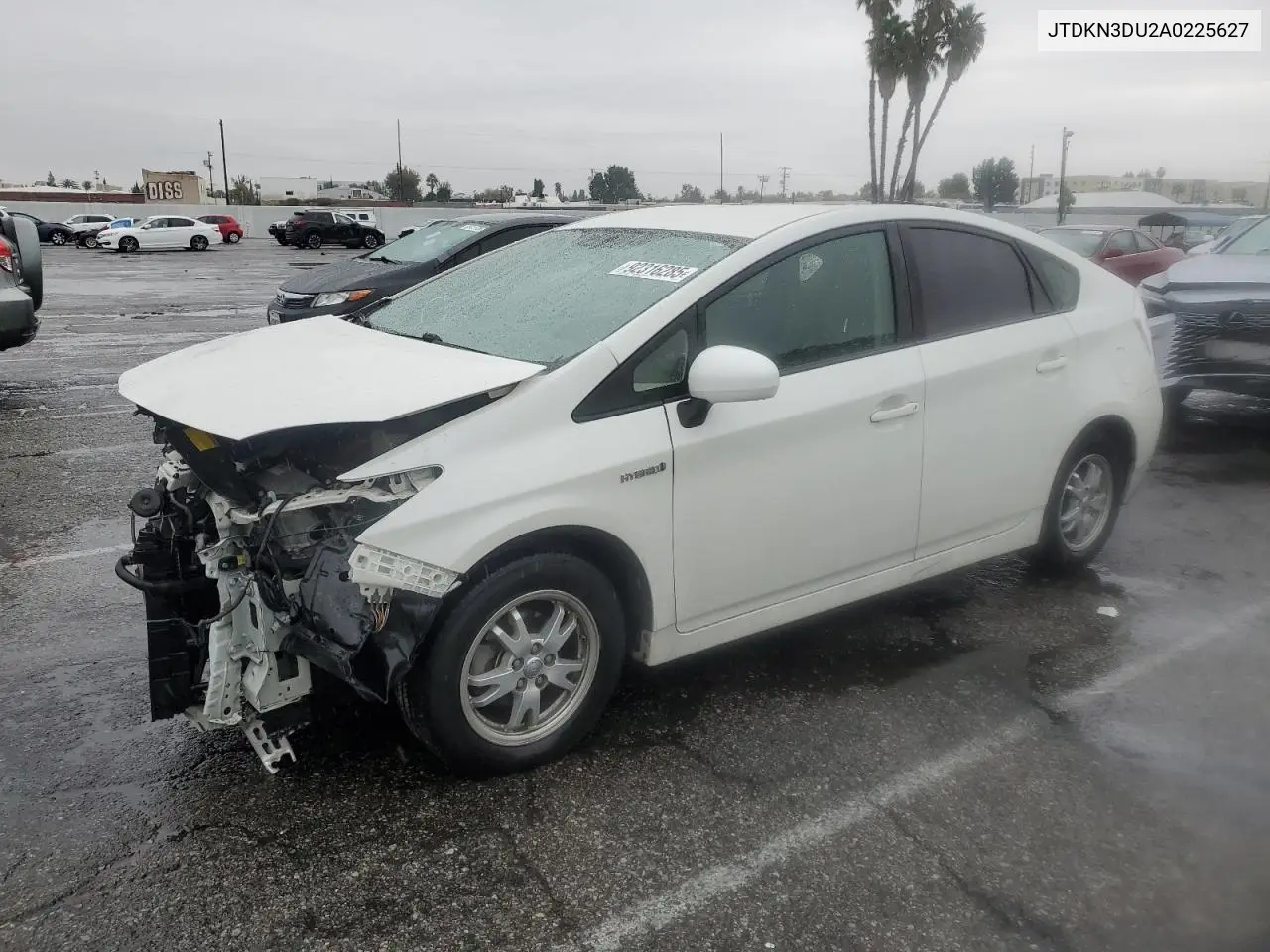 JTDKN3DU2A0225627 2010 Toyota Prius