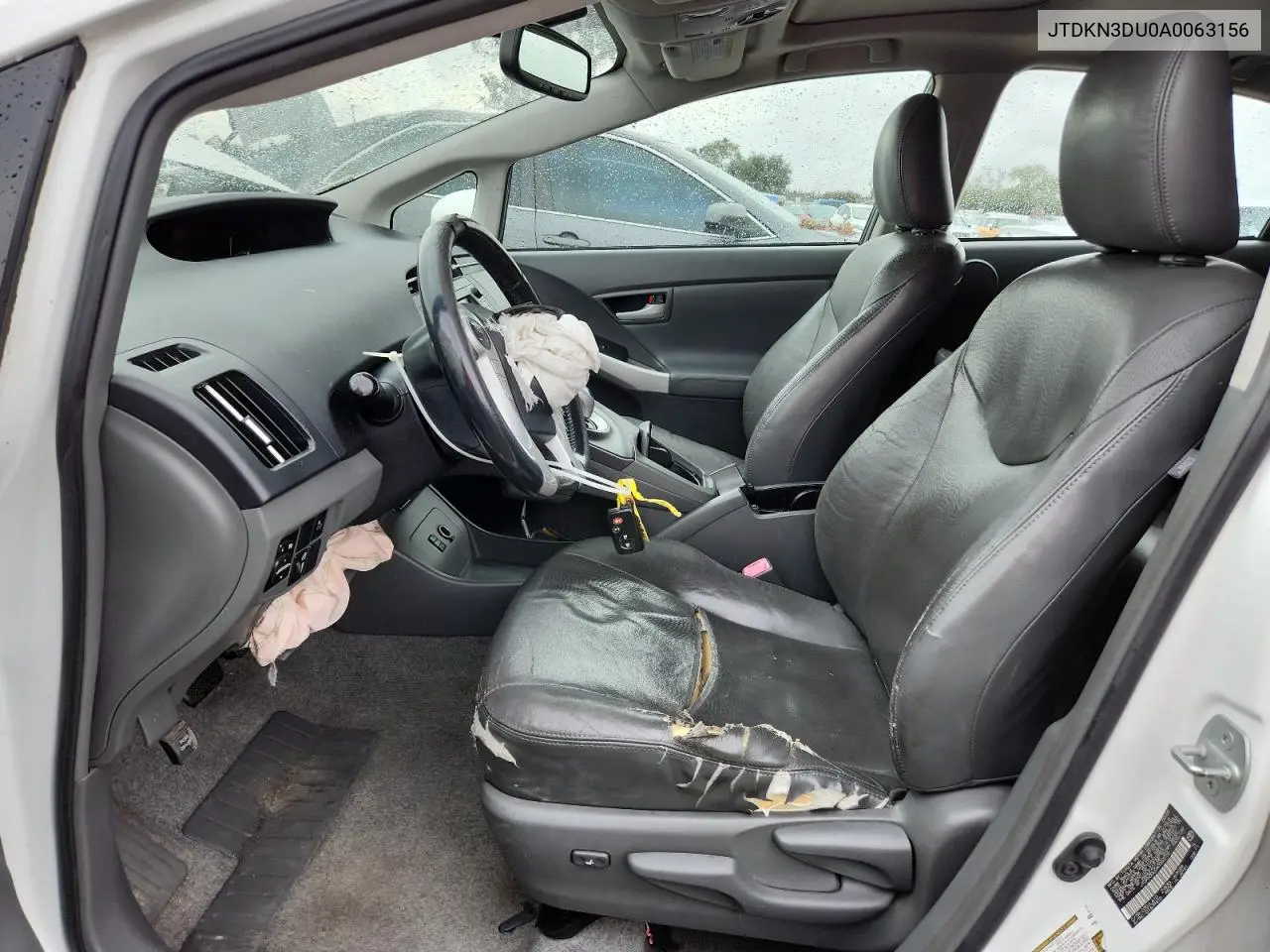 JTDKN3DU0A0063156 2010 Toyota Prius