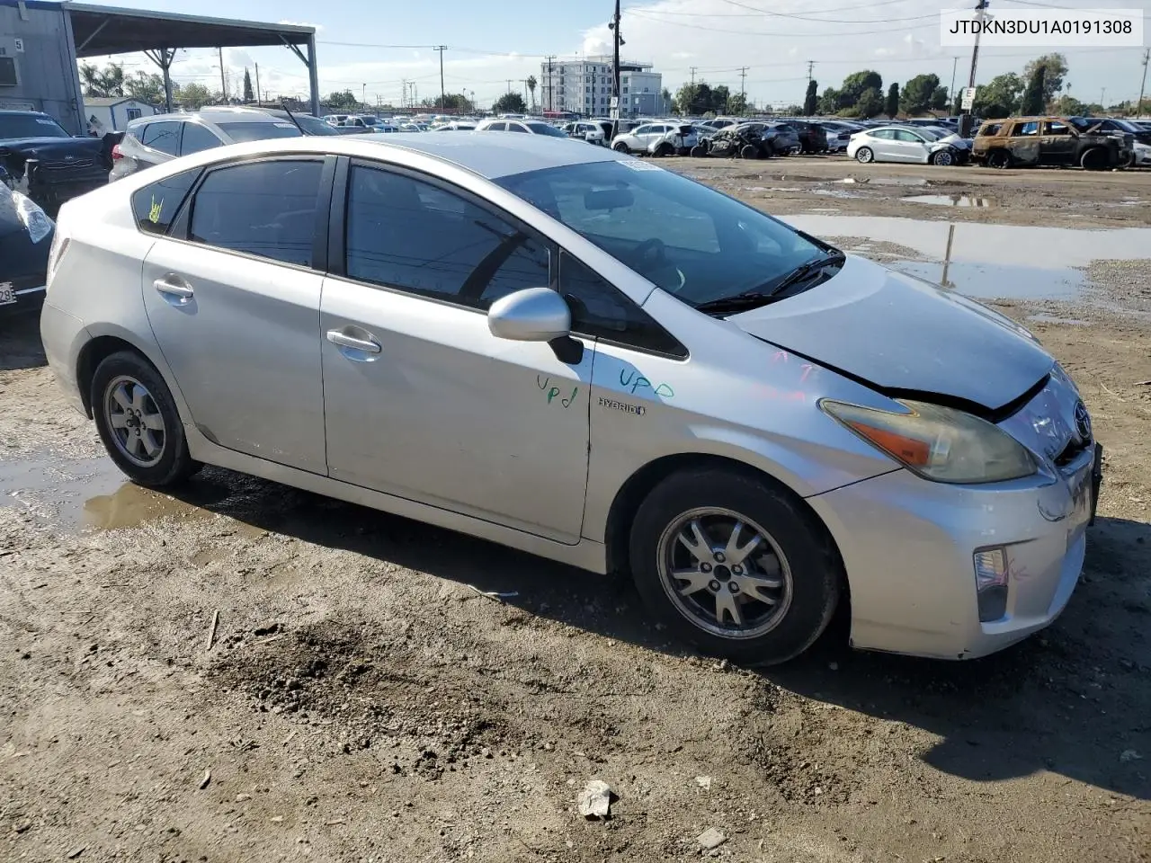 JTDKN3DU1A0191308 2010 Toyota Prius