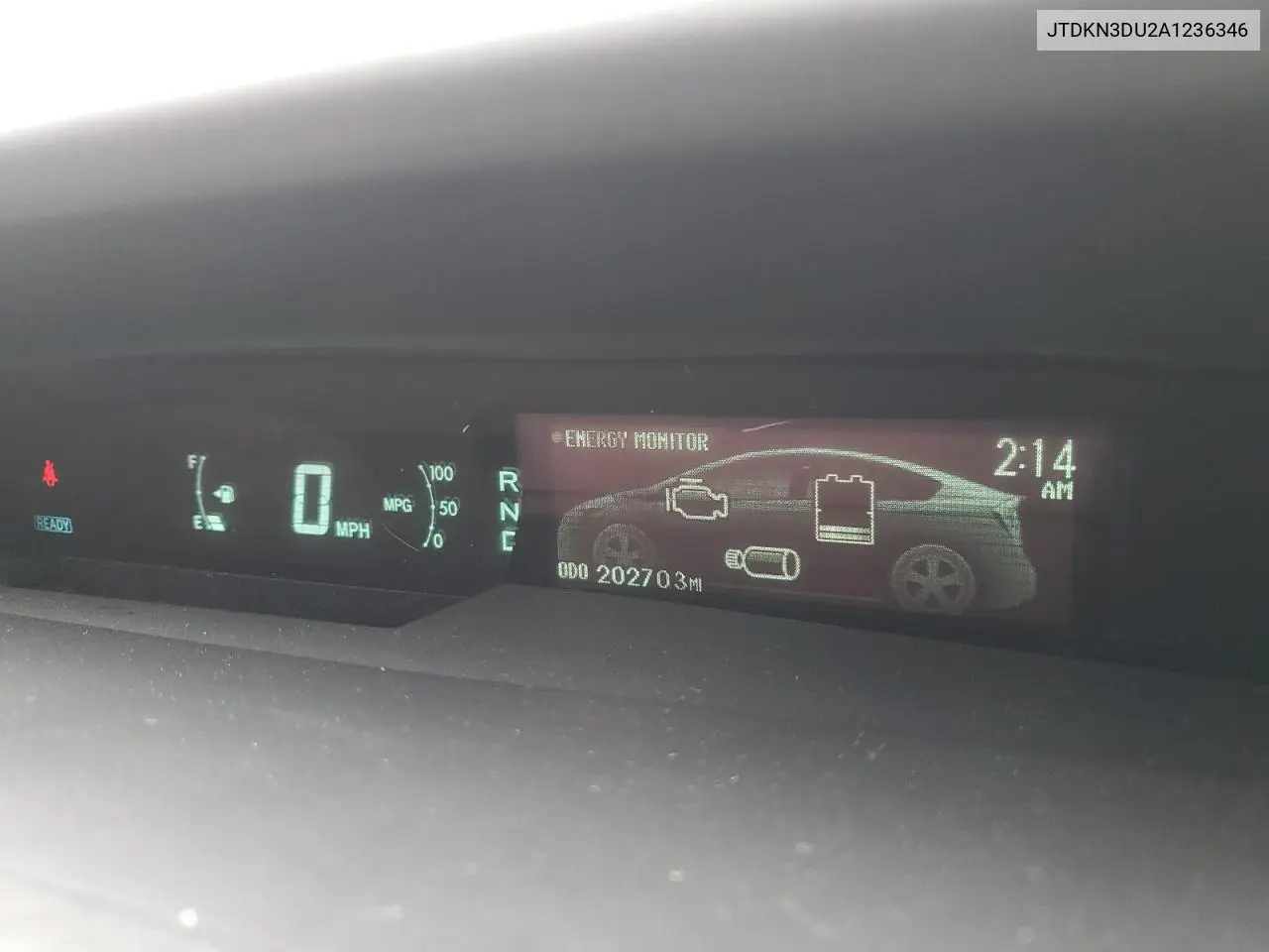JTDKN3DU2A1236346 2010 Toyota Prius