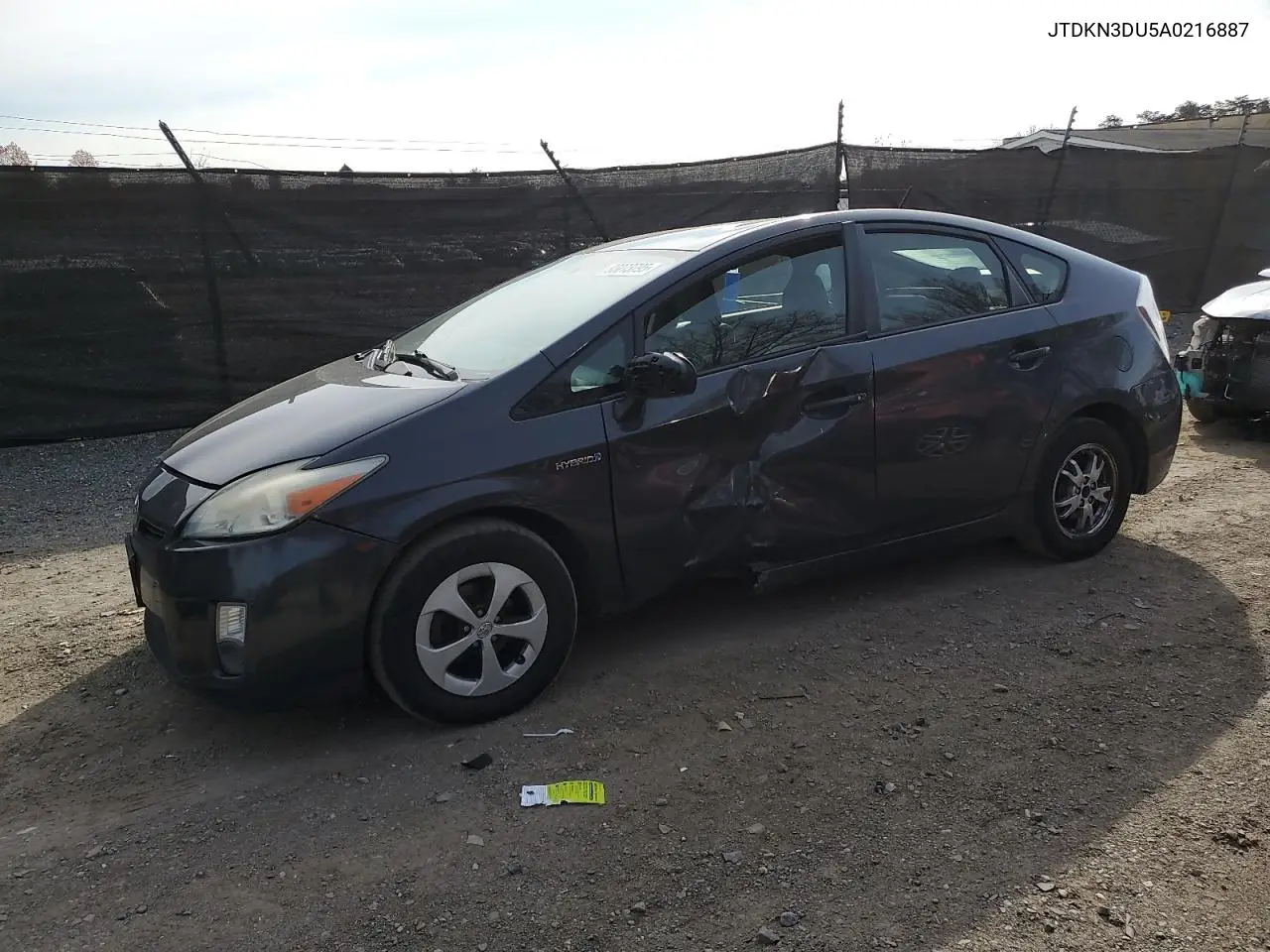 JTDKN3DU5A0216887 2010 Toyota Prius