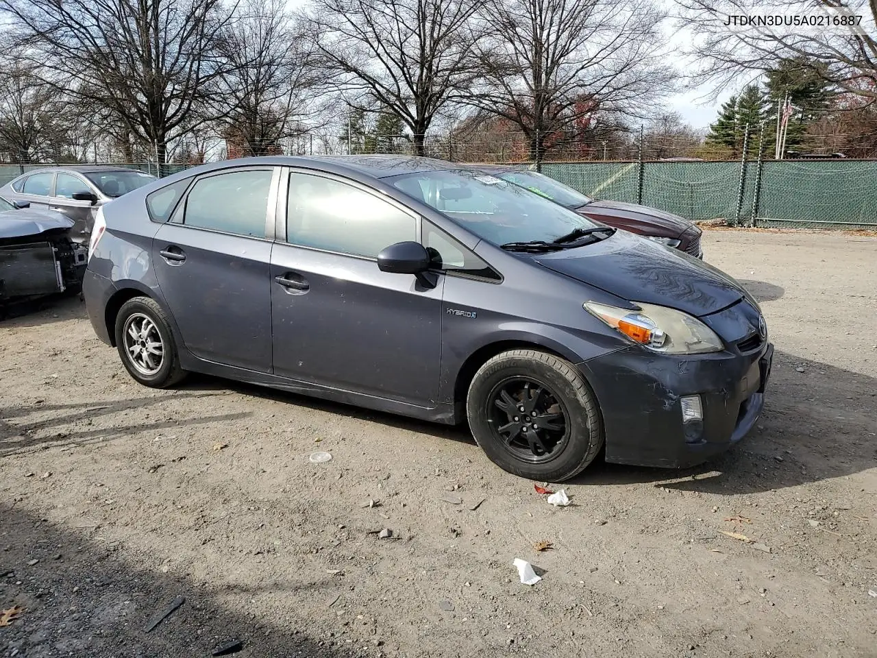 JTDKN3DU5A0216887 2010 Toyota Prius