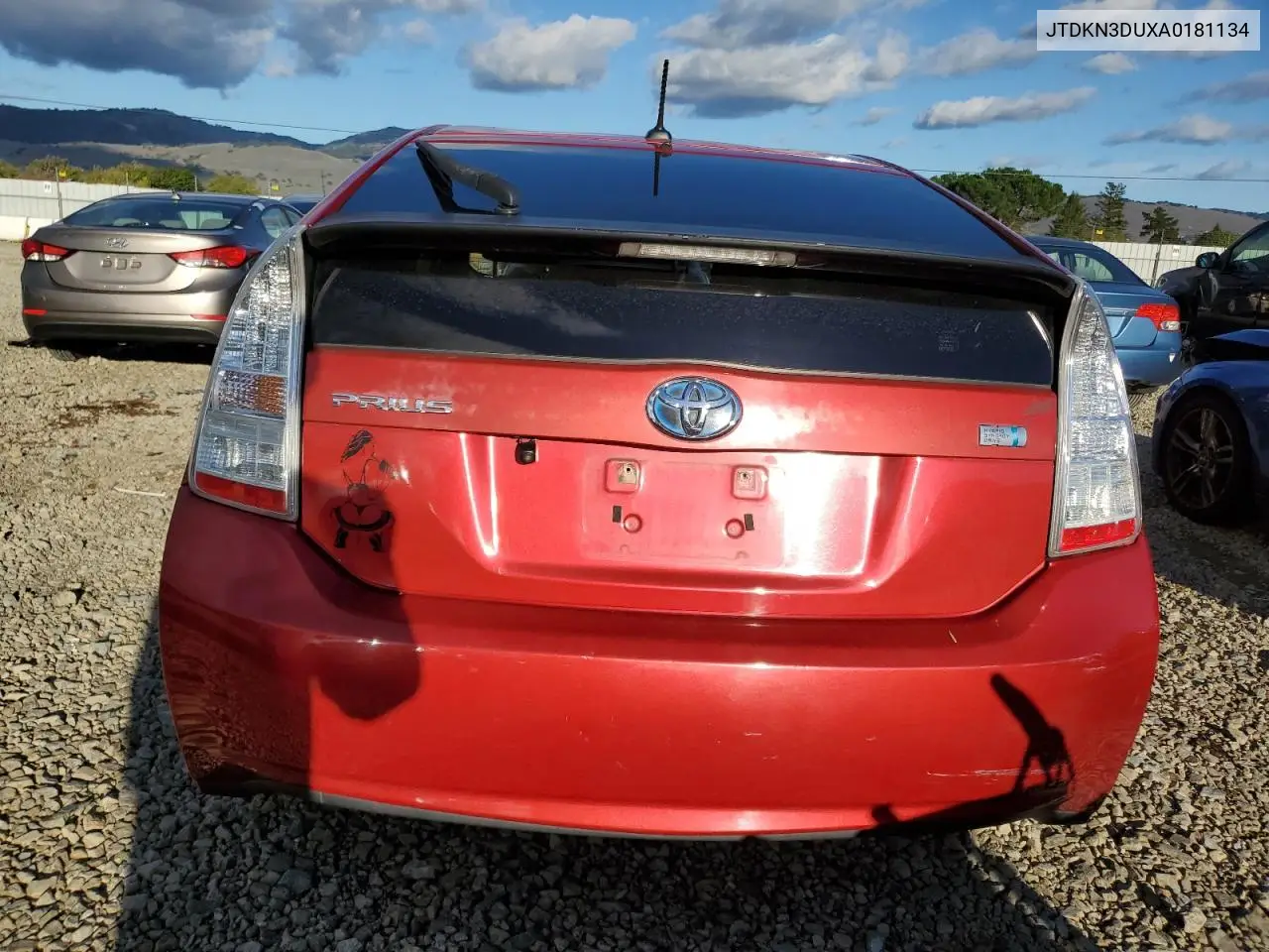 JTDKN3DUXA0181134 2010 Toyota Prius