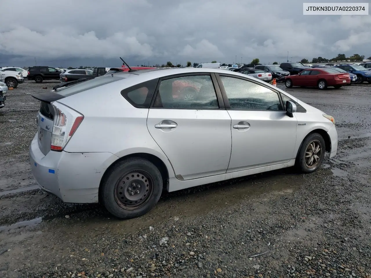 JTDKN3DU7A0220374 2010 Toyota Prius