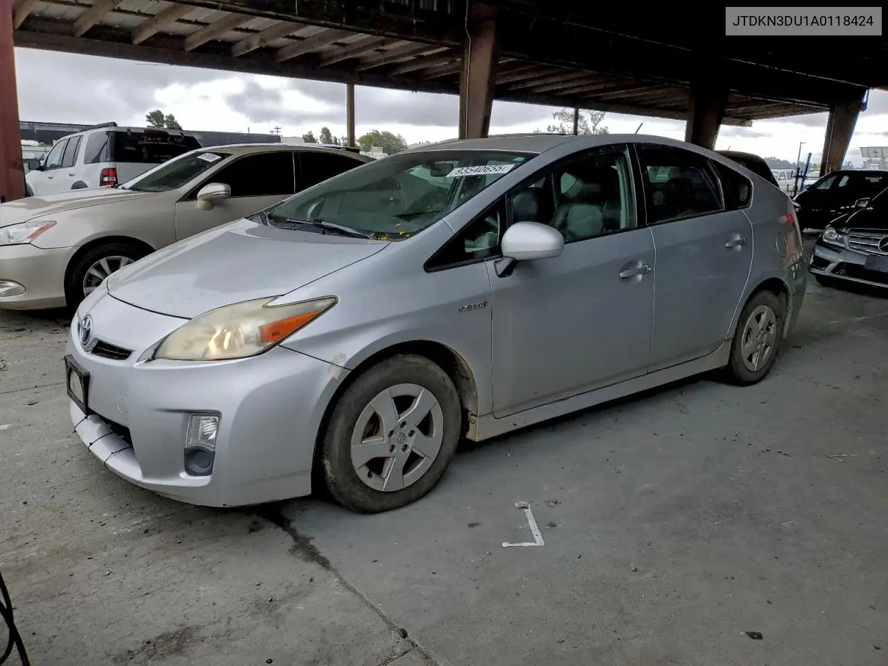JTDKN3DU1A0118424 2010 Toyota Prius