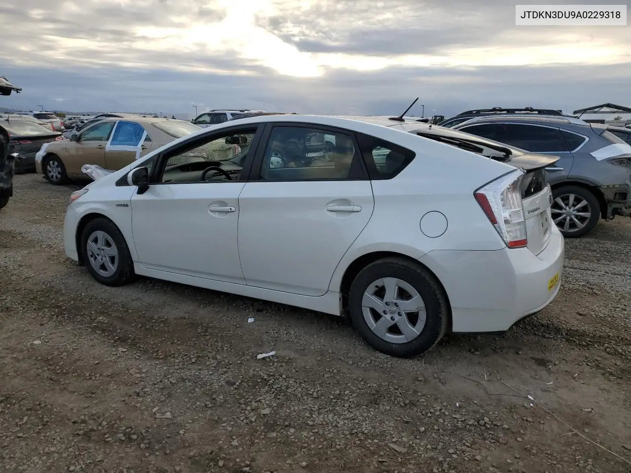 JTDKN3DU9A0229318 2010 Toyota Prius