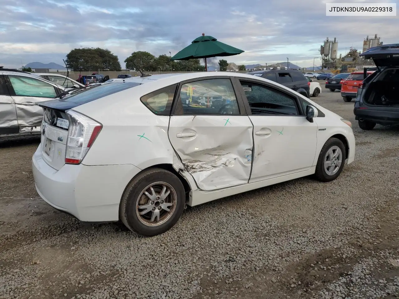 JTDKN3DU9A0229318 2010 Toyota Prius