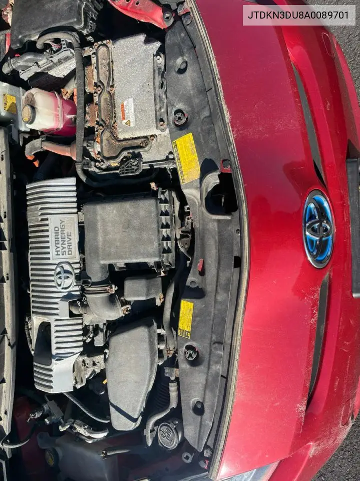JTDKN3DU8A0089701 2010 Toyota Prius
