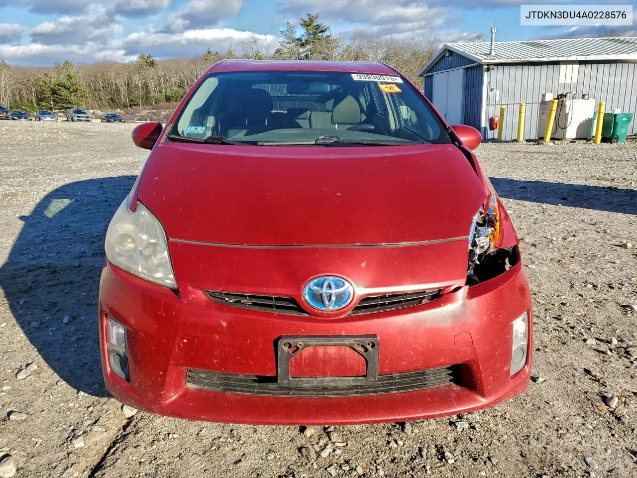 JTDKN3DU4A0228576 2010 Toyota Prius