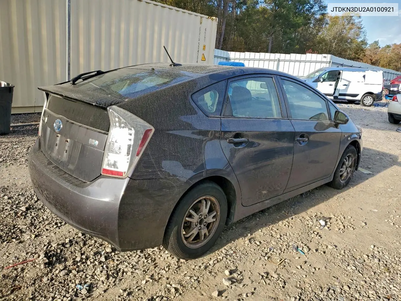 JTDKN3DU2A0100921 2010 Toyota Prius