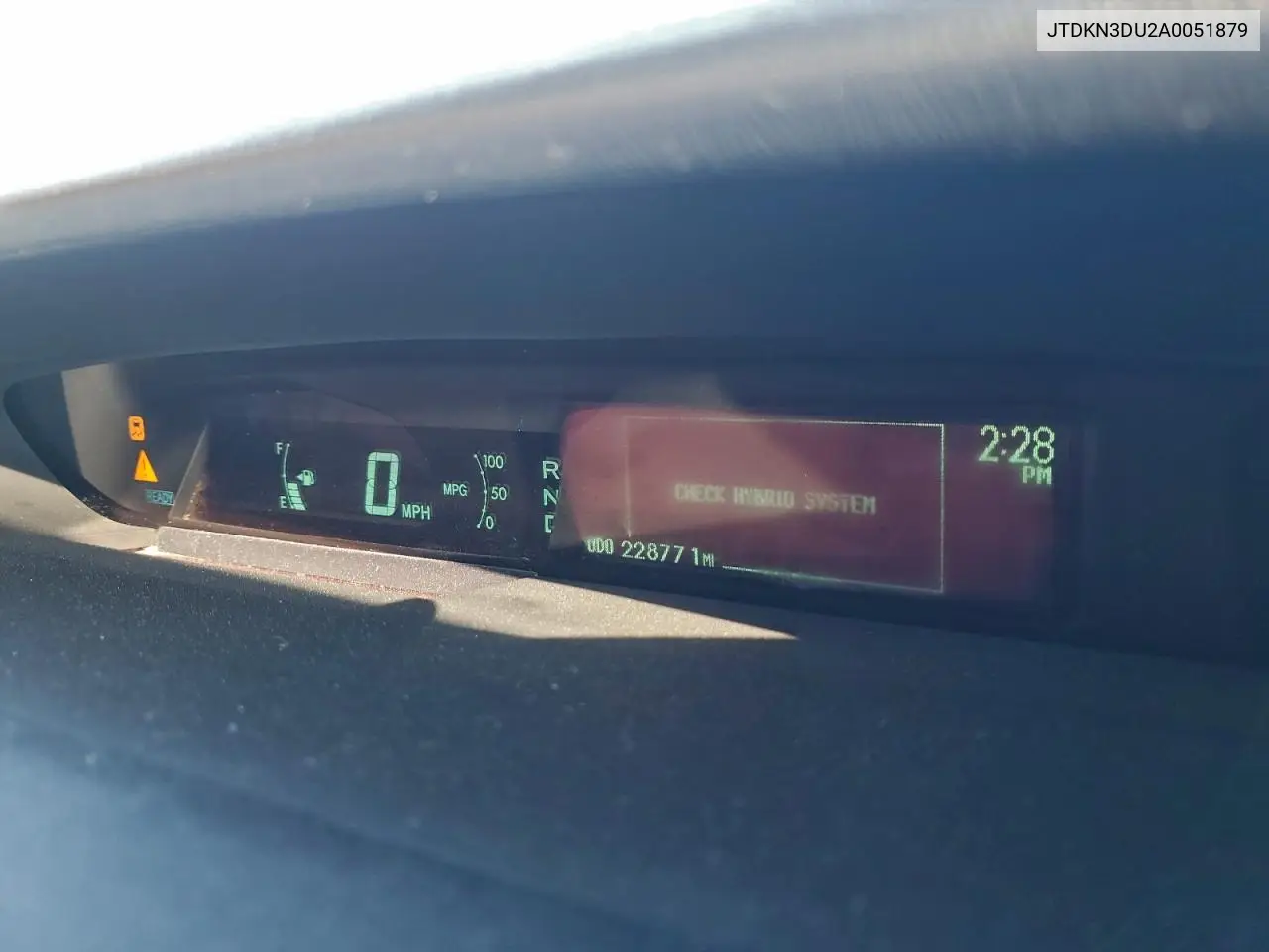 JTDKN3DU2A0051879 2010 Toyota Prius
