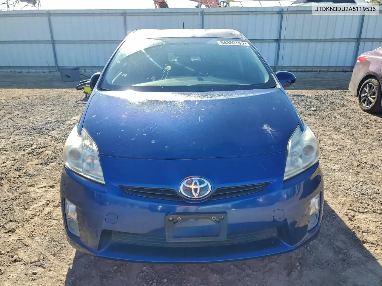 JTDKN3DU2A5119536 2010 Toyota Prius