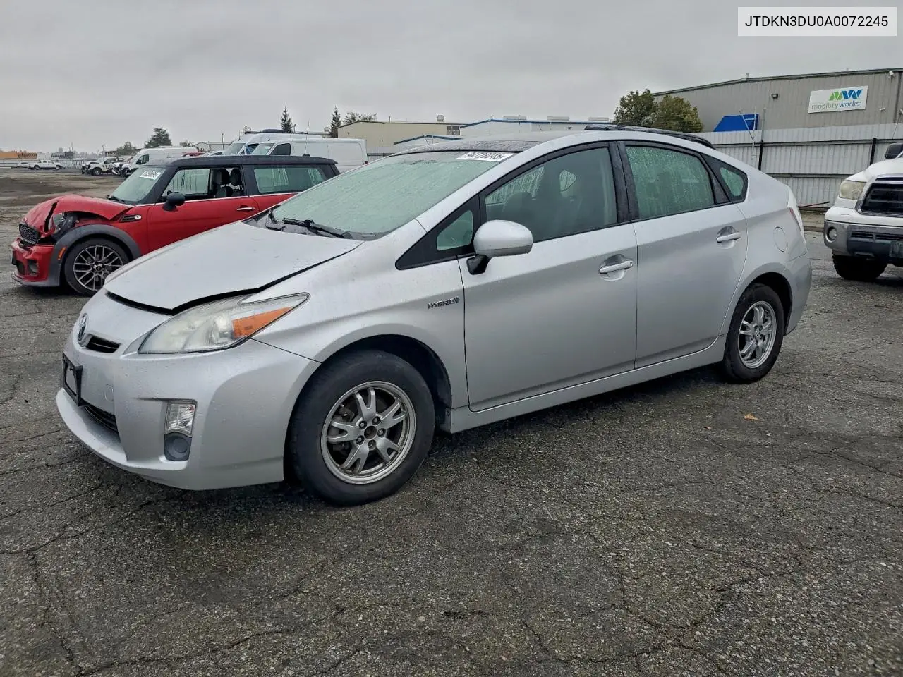 JTDKN3DU0A0072245 2010 Toyota Prius