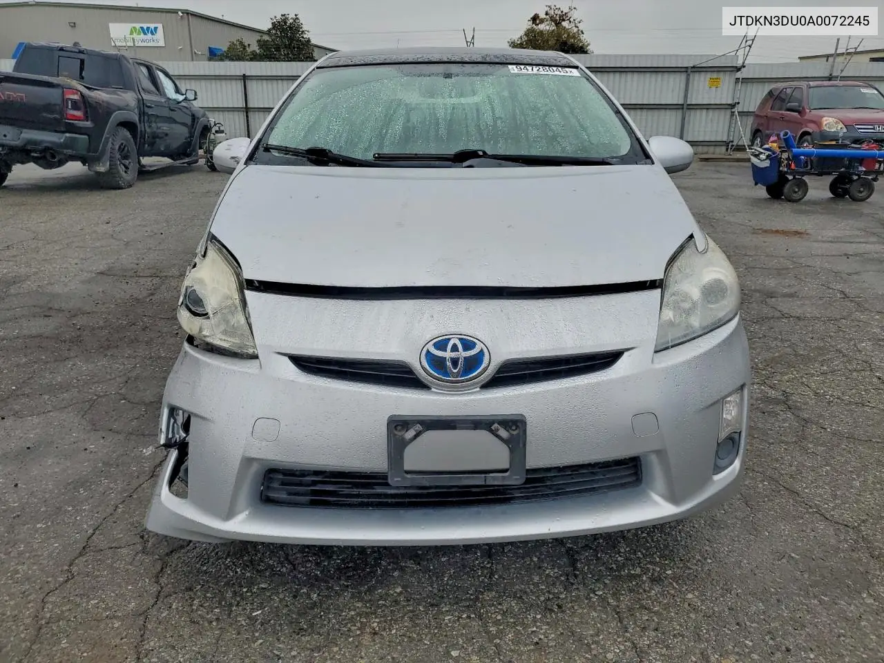 JTDKN3DU0A0072245 2010 Toyota Prius