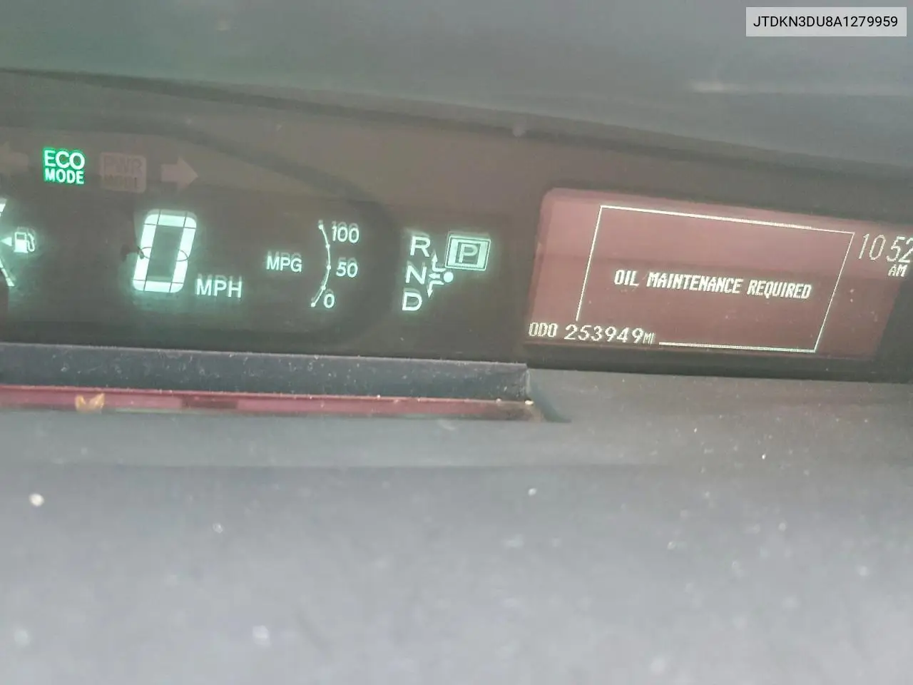 JTDKN3DU8A1279959 2010 Toyota Prius