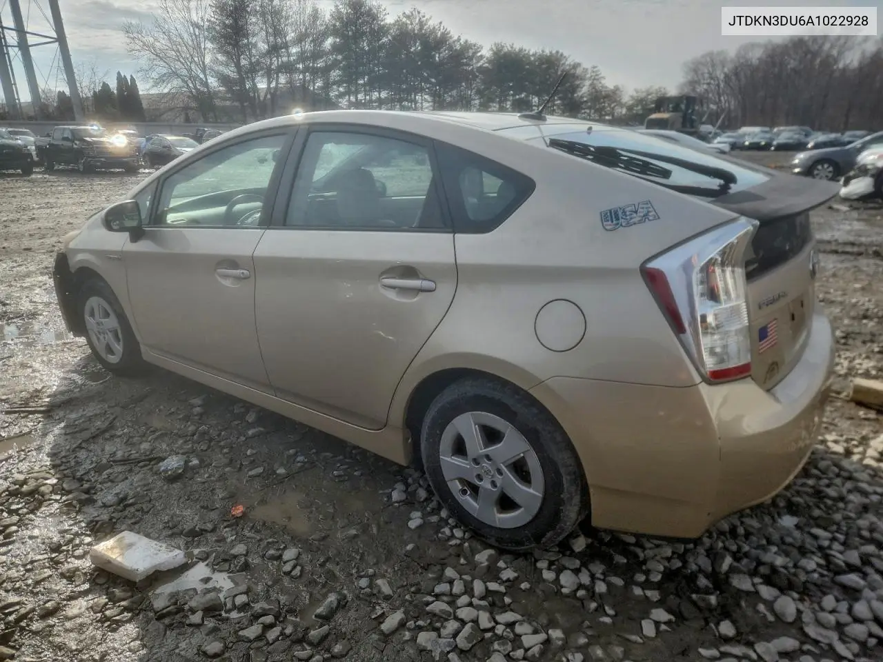JTDKN3DU6A1022928 2010 Toyota Prius