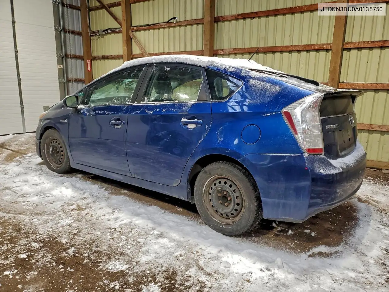 JTDKN3DU0A0135750 2010 Toyota Prius