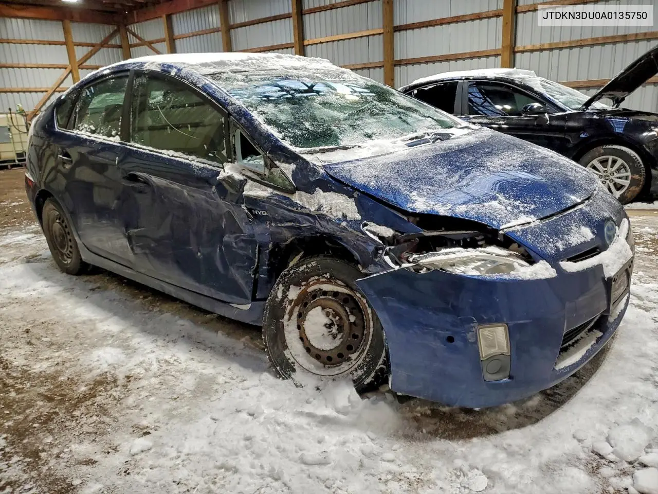 JTDKN3DU0A0135750 2010 Toyota Prius