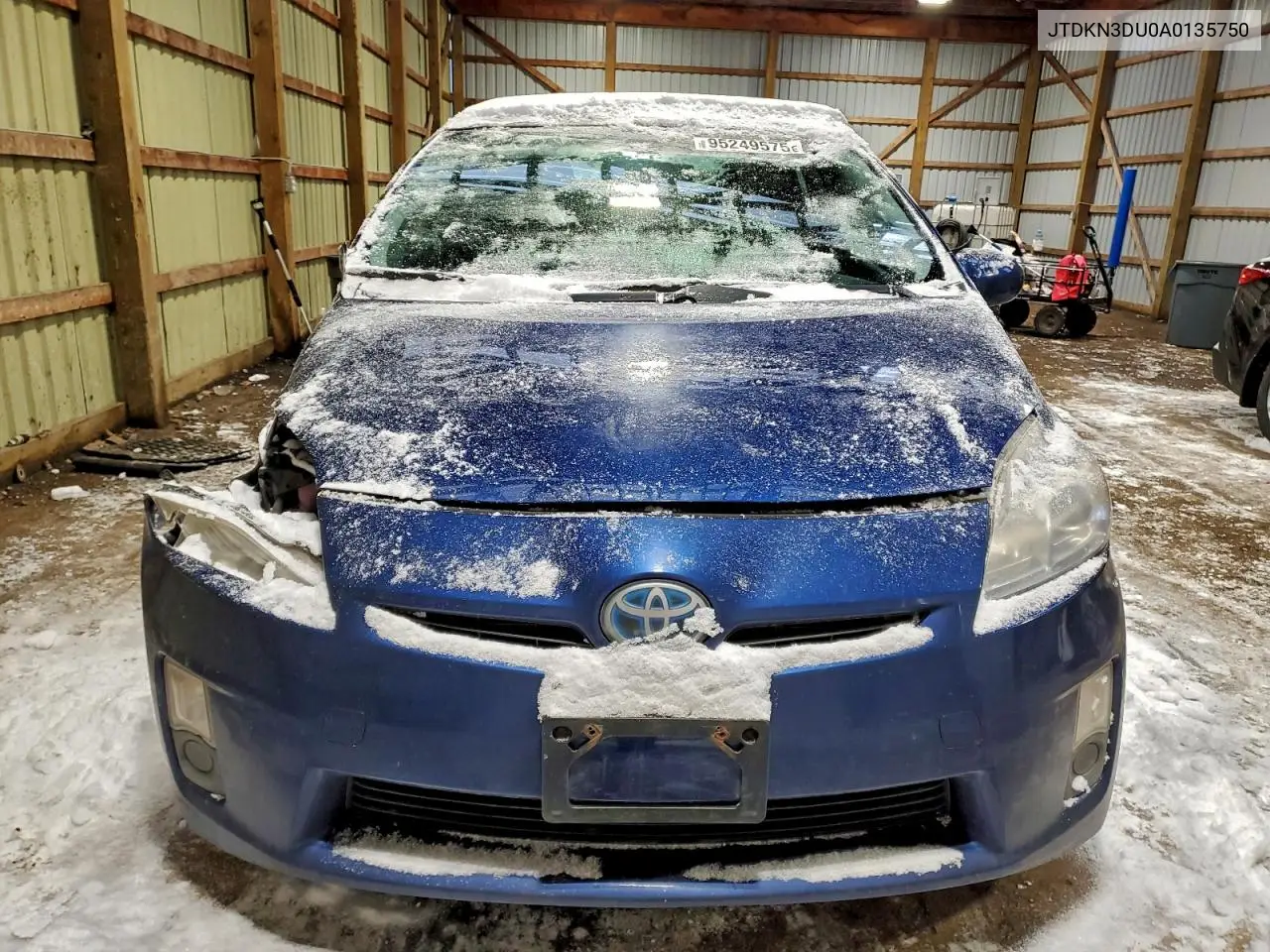 JTDKN3DU0A0135750 2010 Toyota Prius