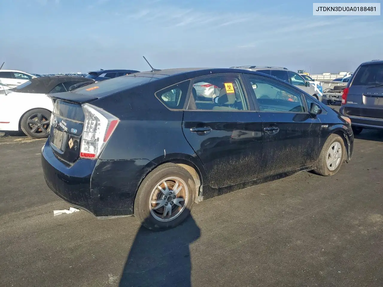 JTDKN3DU0A0188481 2010 Toyota Prius