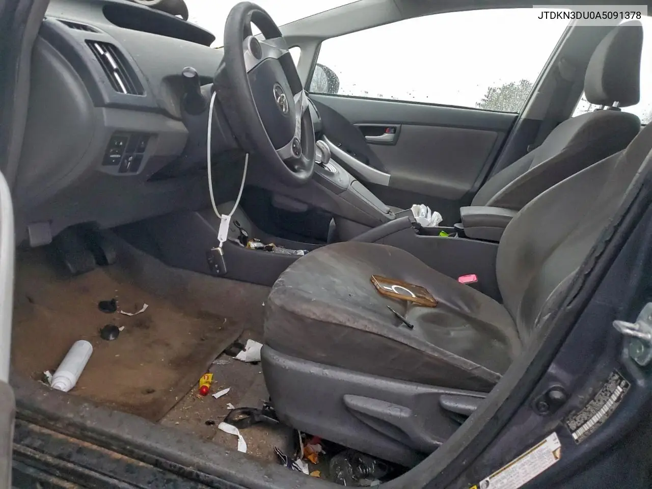 JTDKN3DU0A5091378 2010 Toyota Prius