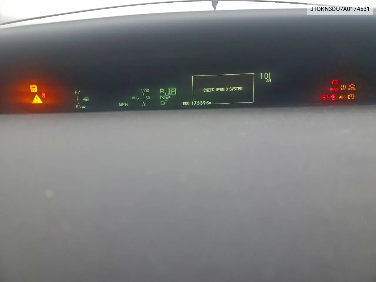 JTDKN3DU7A0174531 2010 Toyota Prius