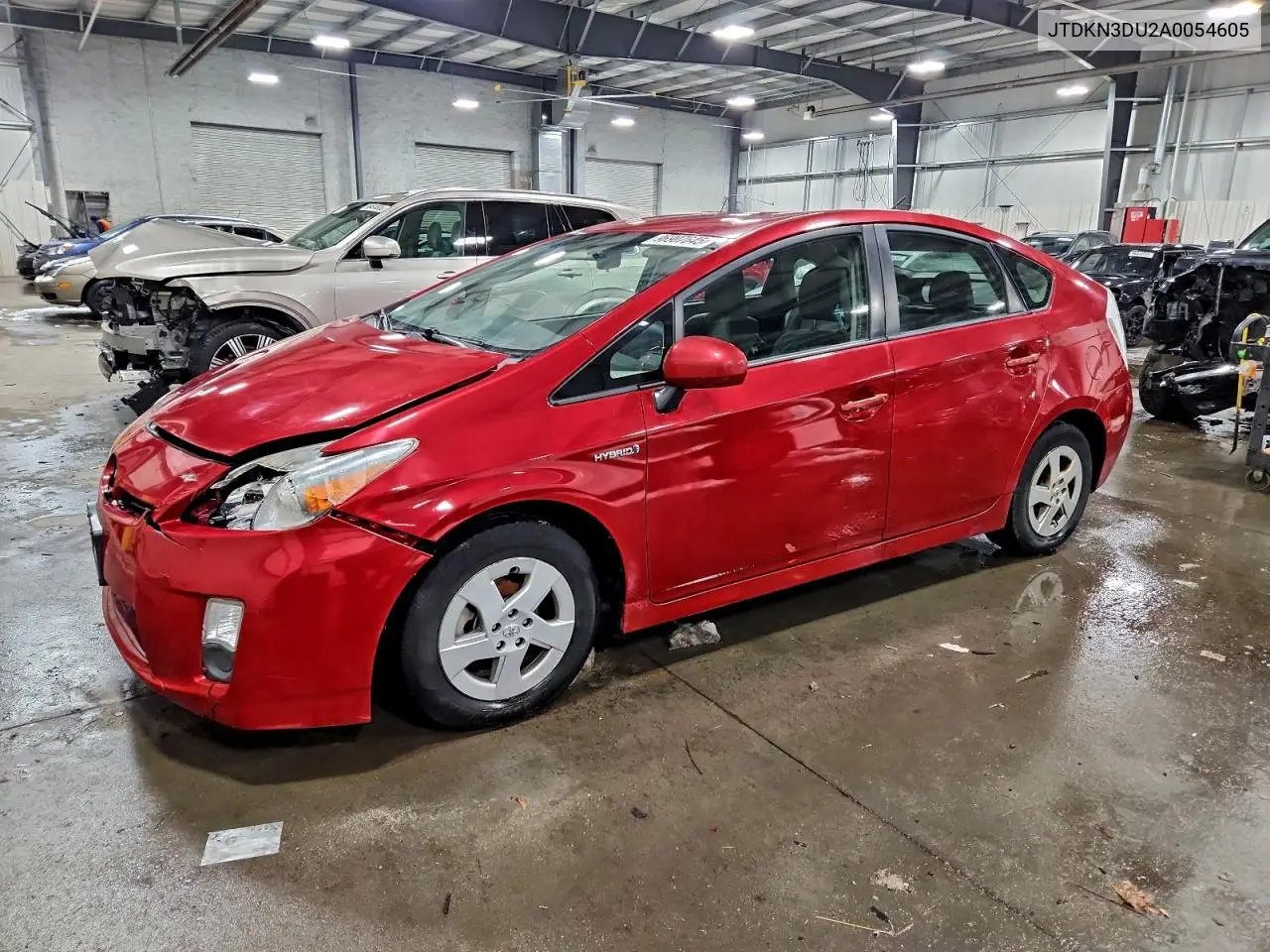 JTDKN3DU2A0054605 2010 Toyota Prius